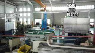 Pumpenlager für extreme Temperaturen 1650 °C