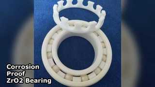 ZrO2-Keramiklager 35 x 72 x 17 mm, korrosionsbeständig