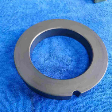 Customized Pressureless Sintered SSIC Bushing Bearing Parts Thrust Disc For Pump