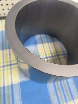 Customized Pressureless Sintered SSiC Sliding Bearing For Pumps With 1650℃ Max Temperature