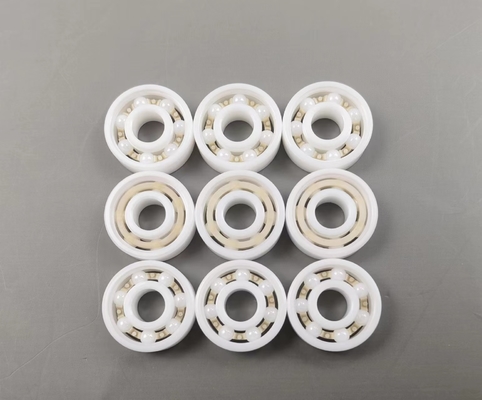 keramische Kugellager 608-2rs mit Gummirobben-oder Ptfe-Robben-flüchtigem Blick oder Nylonkäfig