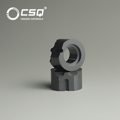 SSiC-Bushing-Sleeve Industrielle Geräuscharme Siliziumkarbid-Bush für Getriebepumpe
