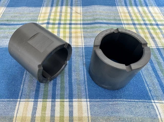 SSiC-Bushing-Härte Ra0,4μm Oberflächenveredelung Robuste Siliziumkarbid-Bushings für Textilmaschinen