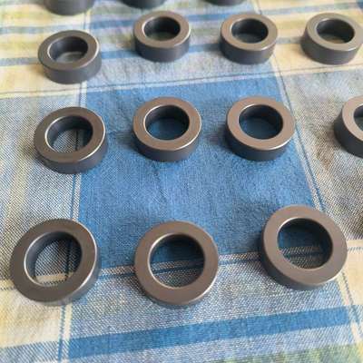 Customized SSIC Sliding Bearing Sleeve with 2800 HV5 Hardness and 410 GPa Elastic Modulus for Industrial Pump Systems