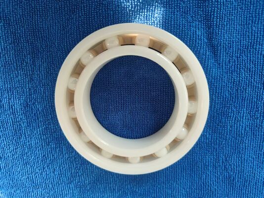 6004 6005 Full Ceramic Ball Bearing with ZrO2 Rings and Balls PTFE Cage and Seals P6/P5 Grade Precision