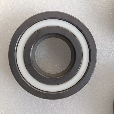 Corrosion Resistant 6206 Si3N4 Ceramic Ball Bearing With PTFE Cage And P6 Precision